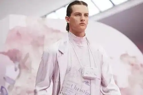 绝美男装秀dior的未来遗址