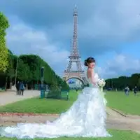 女生头像配巴黎铁塔唯美图片微信头像图片大全