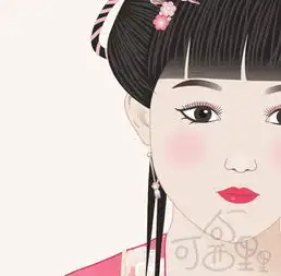 矢量图古装人物17年作品