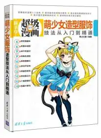 萌少女造型服饰技法从入门到精通新手学超级漫画系列