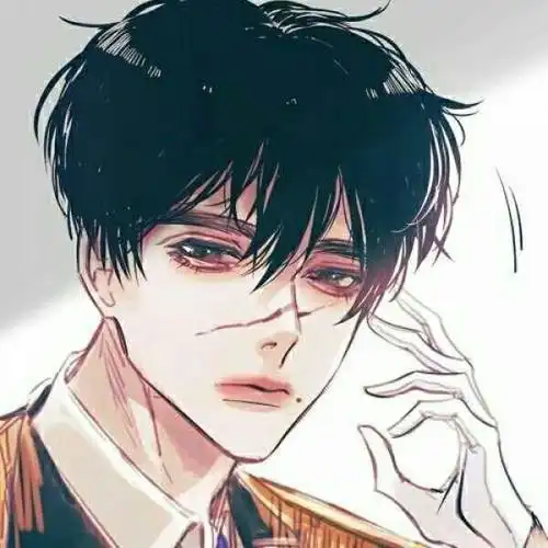 暗黑风格动漫头像男