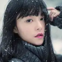 下雪天的女生唯美头像小清新微信头像图片大全