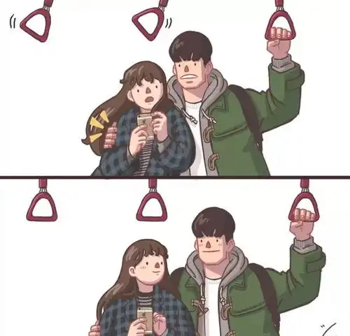 头像女生甜系插画师