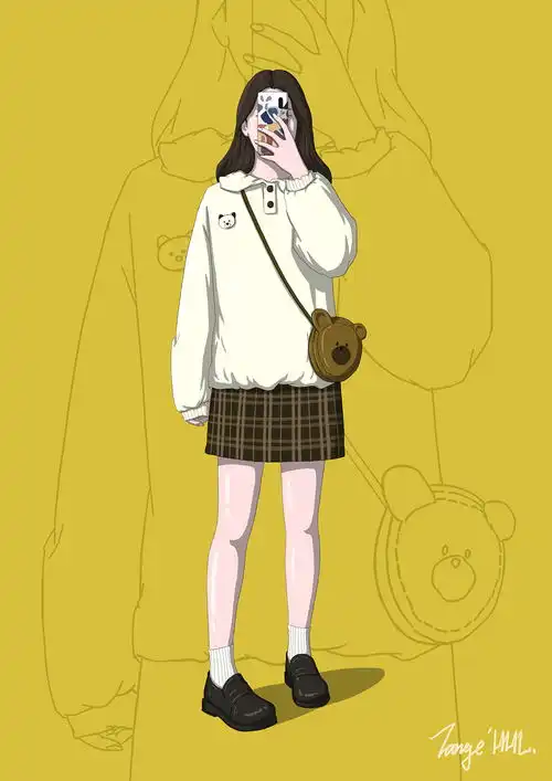 人物形象系列插画
