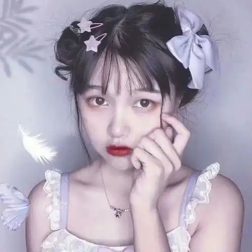 头像好看小众的三人闺蜜头像