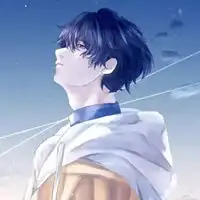 蓝色系男头像动漫蓝色系列男生头像
