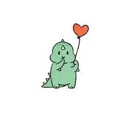 卡通情侣头像一对呆萌一左一右何其有幸这辈子遇见你