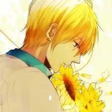 向日葵头像卡通向日葵女孩卡通头像