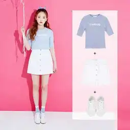 甜美韩系头像男半裙