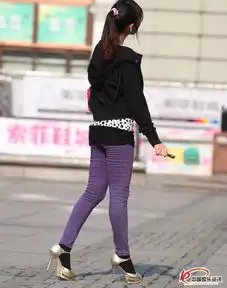 紫色系女生可爱头像街拍