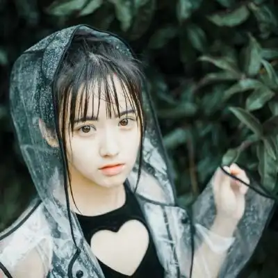 闺蜜头像二人可爱超仙紫