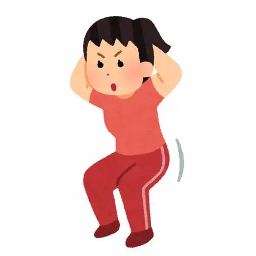 俯卧撑仰卧起坐蹲起有氧运动健身锻炼卡通插画免扣素材手绘png11插画运动比赛健身