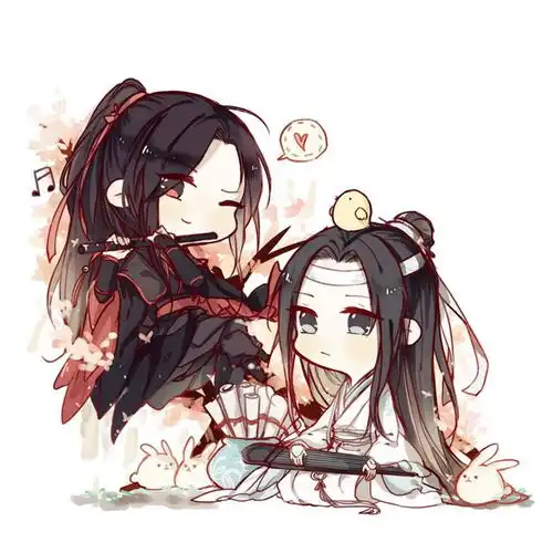 忘羡版一眼万年,蓝忘机看到魏无羡之后,眼睛都直了