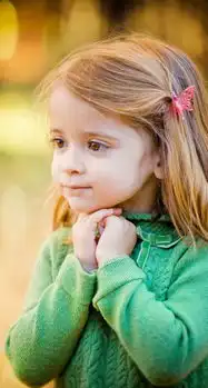 求小女孩的萌图,当头像