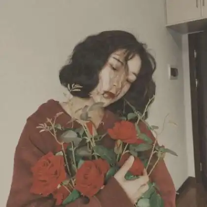 这种看着属于森系但是又复古的复古系闺蜜头像一对