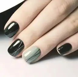 灰色美甲系列拉近你我距离