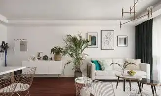 103平的北欧风三居室,这样的软装搭配,美翻了