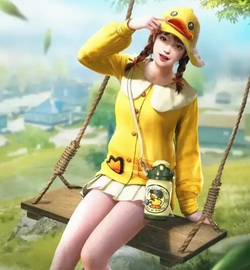 和平精英联名皮肤来袭,潮萌小黄鸭可爱登场,枪械皮肤更值得期待