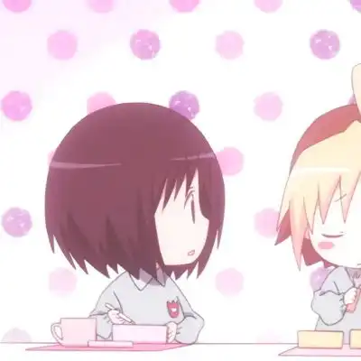 三人四人动漫团头闺蜜头像.