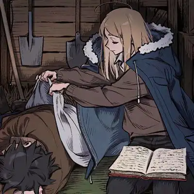 情侣头像动漫男女系列高