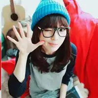 韩国女生qq头像甜美可爱的韩国女生