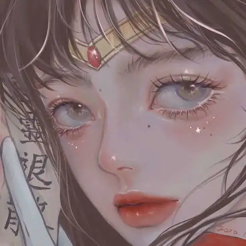 动漫女生头像唯美系列
