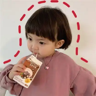 罗熙闺蜜头像大全头发五颜六色微信闺蜜头像可爱搞怪