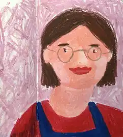 头像女生油画棒吧系列图