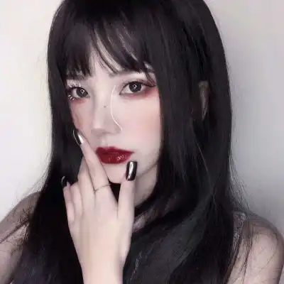 女头丧系真人伤感黑暗压抑头像女