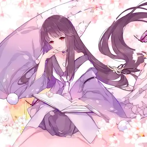 动漫头像女古风蓝色系情