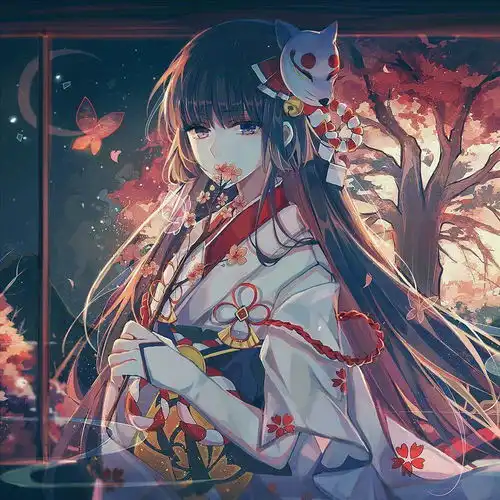 动漫女生头像天气炎热,想玩水的朋友可以来我家洗碗