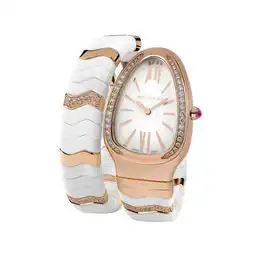 宝格丽全新serpentispiga腕表蛇状蜿蜒神秘造型