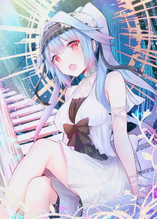 二次元萝莉猫手机壁纸