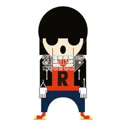 印花矢量图t恤图案卡通人物骷髅摇滚免费素材设计图案原创艺术风psd图片素材下载