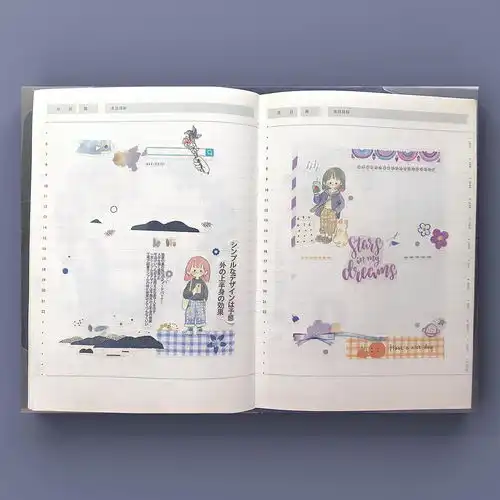 分享下2020年我的手帐超简单的排版非盐系