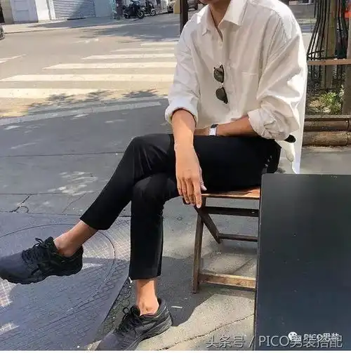 韩系早秋男装的搭配美学,冲突美的矛盾与平衡