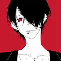 二次元头像红瞳男微信头像图片大全