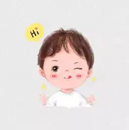 萌系情侣头像手绘手绘