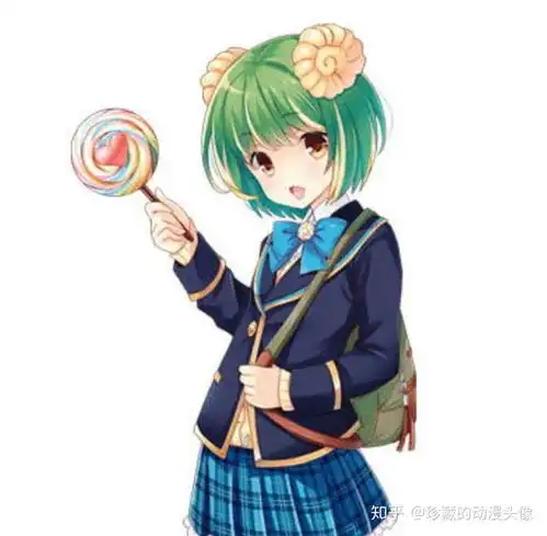 校园风可爱女生头像