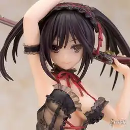 约会大作战时崎狂三黑丝内衣手办若隐若现太吸睛