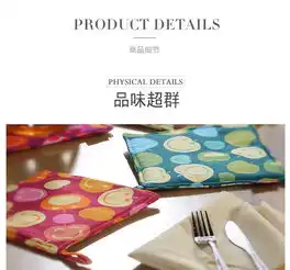 微笑艺术家纺全棉帆布苹果方型餐垫可爱卡通纯隔热餐桌垫防烫垫防烫伤桌面