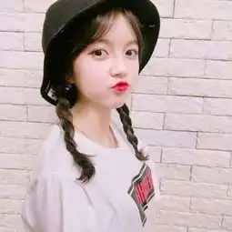 甜美女生头像笑容满面的女生头像