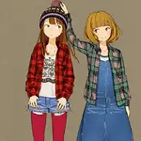 两姐妹头像动漫