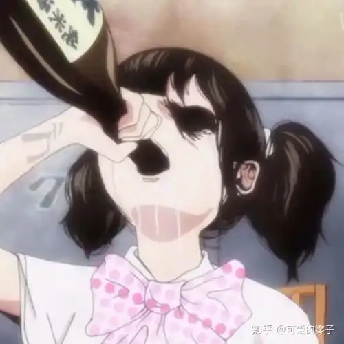 头像女动漫黑粉系黑粉