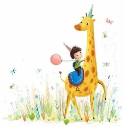 一组治愈系的小女孩插画,你最喜欢哪一个