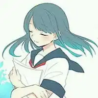 薄荷绿动漫少女图片动漫可爱薄荷绿系女生图片