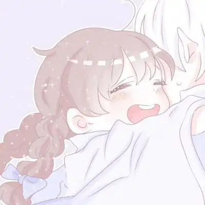 动漫情侣头像超萌版一对那一刻我们疯了爱了