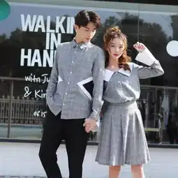 2018同色系情侣装搭配虐狗也虐出高级感