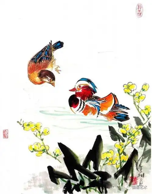 图文教程各种禽鸟的写意画法