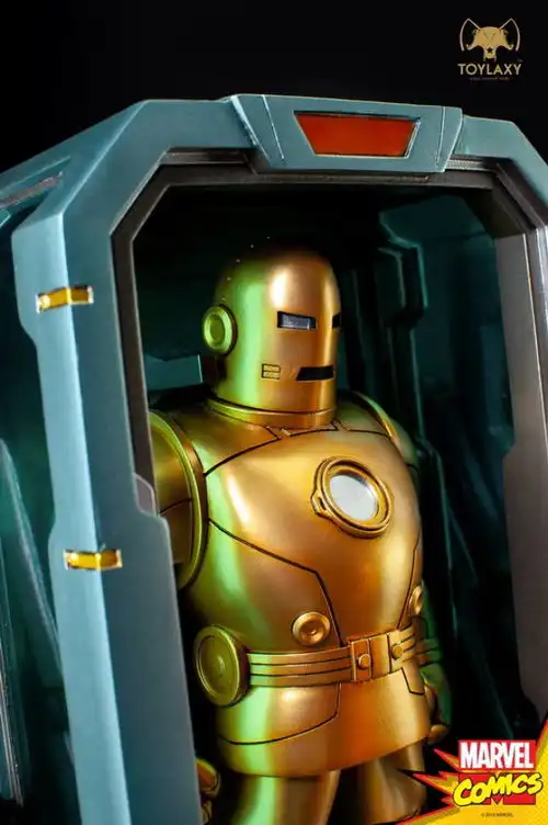 toylaxy漫威漫画钢铁侠战甲大厅hallofarmor雕像